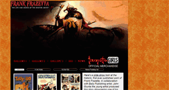 Desktop Screenshot of frankfrazetta.net